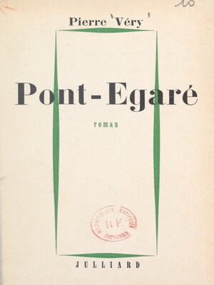 cover image of Pont-Égaré